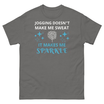 Funny T-shirt For Joggers New Preshrunk Gildan 5000 Tee Tear Away Label