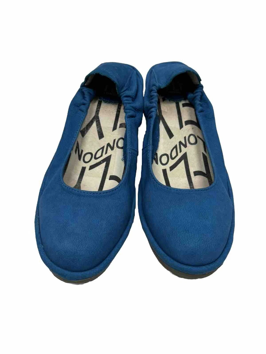 Fly London SAUB268FLY - Ballerine Donna In Pelle, Colore Naturale, Suola Alta - 4