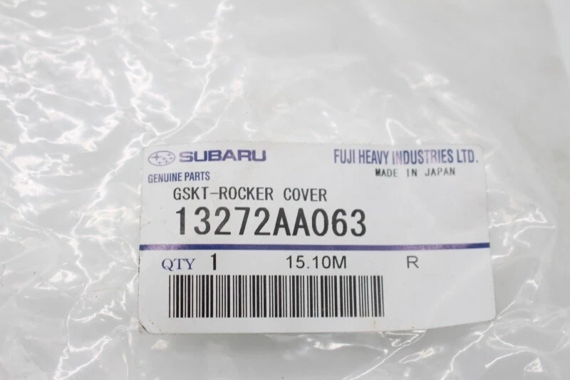 Junta tapa válvula izquierda 13270AA063 Subaru Impreza GT 1993-1998 Foto 3 de 4