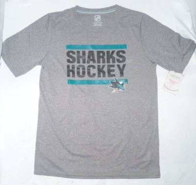 NEW NHL San Jose Sharks Ice Hockey Youth Boys T Shirt XL 18 20 NWT