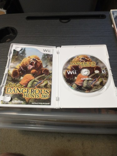 WII game Cabela's Dangerous Hunts 2009 Activision 25 different animals used - Picture 3 of 3