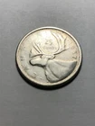 1957 Canadian Silver Quarter