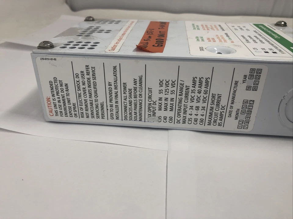 SCHNEIDER 电动 35 安培充电负载控制器 C35 12/24 伏 - 二手 — 第 2/4 张图片