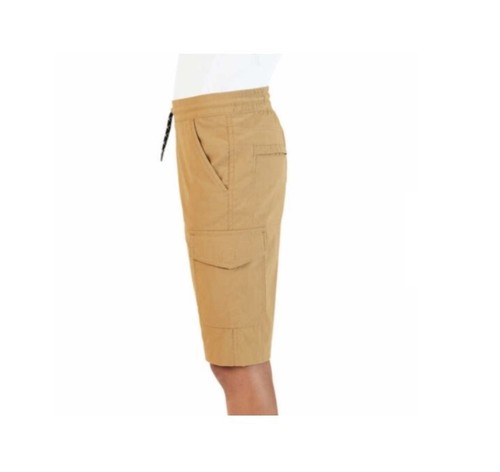 Weatherproof Vintage Youth Comfort Stretch Cargo Shorts 6 Pockets Pull on W/Tie - Picture 9 of 18
