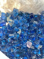 Sapphire Blue Crushed Glass Add Elegance to Your Space