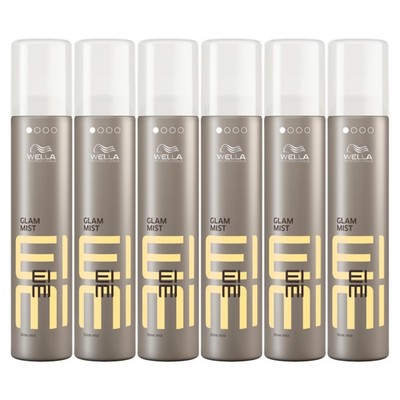 WELLA EIMI GLAM MIST Shine Mist feines Glanzspray leichter Halt 6x 200 ml