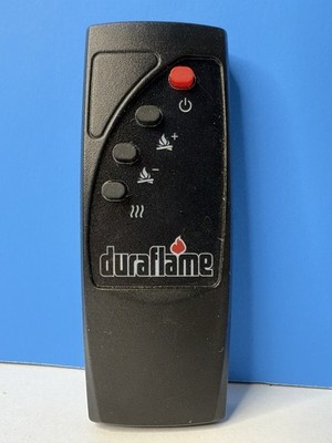OEM Original Duraflame Fireplace Space Heater 4 Button Remote Control Works