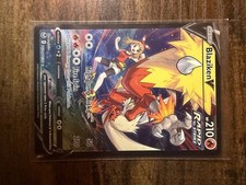 Pokémon TCG Blaziken v TG14/TG30 Holo Ultra Rare Silver Tempest Trainer Gallery on eBay