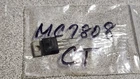 MOTOROLA 7808CT 8V POSITIVE VOLTAGE REGULATOR USED IN VARIOUS APPLICATION
