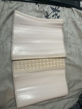 Yianna waist trainer underbust latex sport corset cincher size 3XL