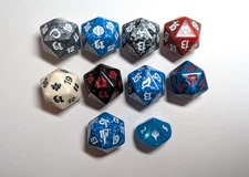 MTG Various d20 Spindown Dice You Choose SLIVERS LORWYN EVENTIDE and More