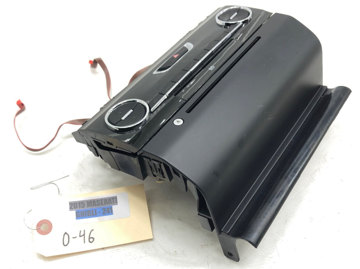 2014-2017 MASERATI GHIBLI S Q4 CD CHANGER PLAYER RADIO OEM.