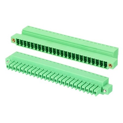 1Set 24P PCB Mount Screw Terminal Block Connector, 3.5mm/0.14 Inch