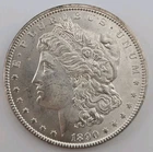1890-CC Morgan Silver Dollar $1 - Carson City Mint