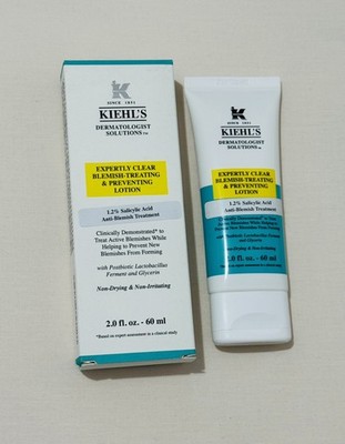 Kiehl's Expertly Clear Unreinheiten-behandelnde & vorbeugende Lotion ~ NEU ~ schneller Versand 