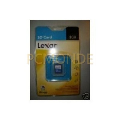 Lexar SD Secure Digital Memory Card 2 GB (SD2GB-669)