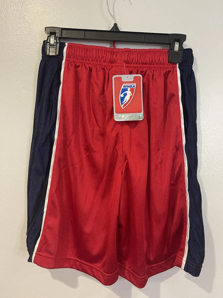 Houston Comets Replica Game Shorts WNBA Medium New - Image 4 of 4
