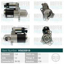 HOFFER Anlasser Starter H5035919 12V für OPEL ANTARA L07 CADILLAC CTS Sport SRX