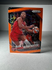 2025 Panini Prizm WNBA  Orange Velocity  Prizm #75 Aliyah Boston Indiana Fever