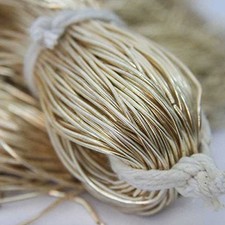 French Wire Zardosi Spring Bullion Dapka Cross Stitch For Beads Jewelry Crafting