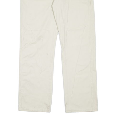 WRANGLER Mens Jeans Beige Regular Straight W34 L32 - Picture 5 of 6