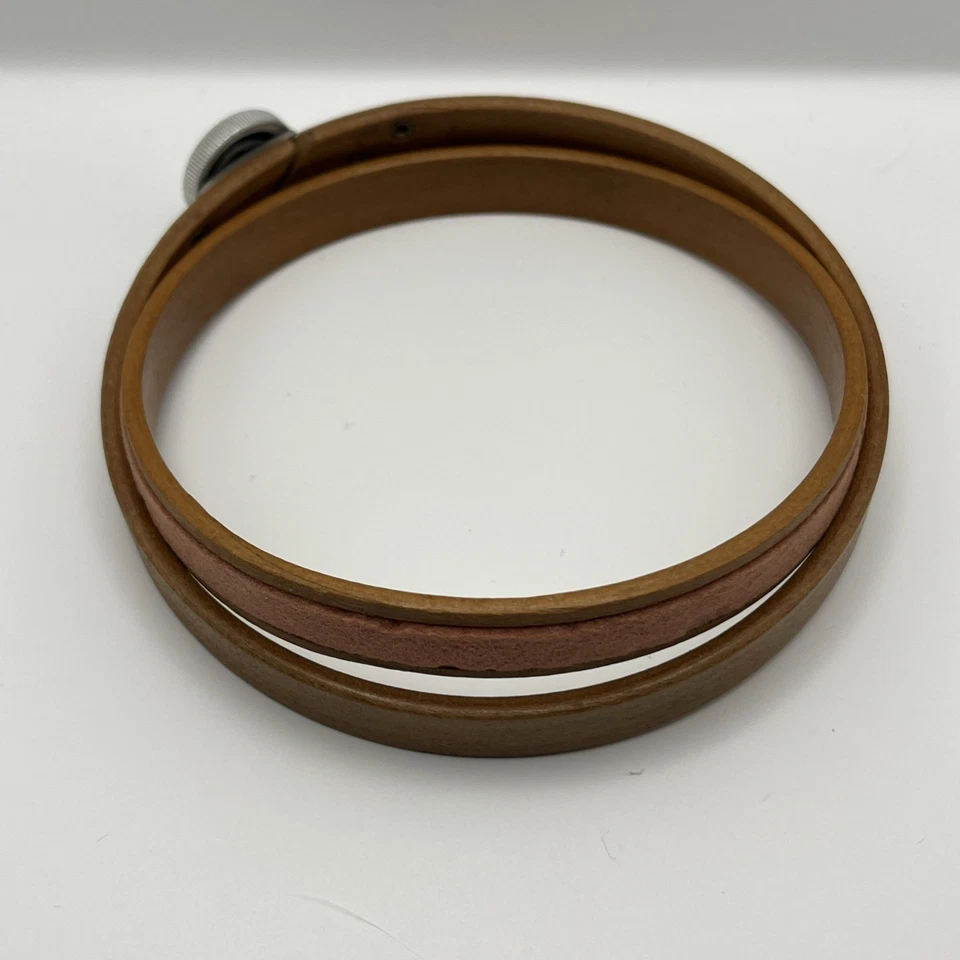 Rare Vintage 4" Round QUEEN Tension Wheel Embroidery Hoop Ring Felt Lined - Image 4 of 4