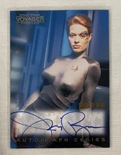 1998 Fleer/SkyBox Star Trek Voyager - Profiles Jeri Ryan Auto Autograph Card #A7