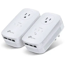 TP-LINK TL-PA8030P AV1200 3-port Powerline Adapter Gigabit Network Extender Kit