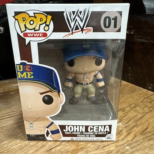 Funko Pop! Vinyl WWE John Cena #01 Blue Cap & Khaki shorts