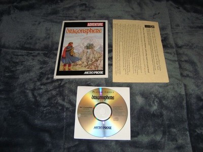 Microprose Dragonsphere 1994 IBM PC game CD-ROM Vintage RARE adventure