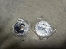 Lot of 2 Man of the year Walter Payton coins 1999