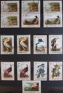 BIRDS. WATERFOWL. WATERBIRDS. COLLECTION. 93 STAMPS. Extra Fine. LOT IN GERMANY