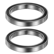 2pcs 6811-2RS Ball Bearings 55mmx72mmx9mm Chrome Steel Double Sealed