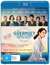 The Guernsey Literary and Potato Peel Pie Society NEW Blu-Ray Disc Mike Newell