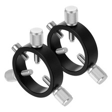 42mmD Adjustable Guiding Scope Rings, 2pcs Metal Guide Scope Rings, Black