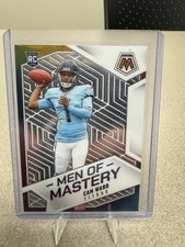 2025 Panini Mosaic - Men of Mastery Cam Ward #17 (RC)