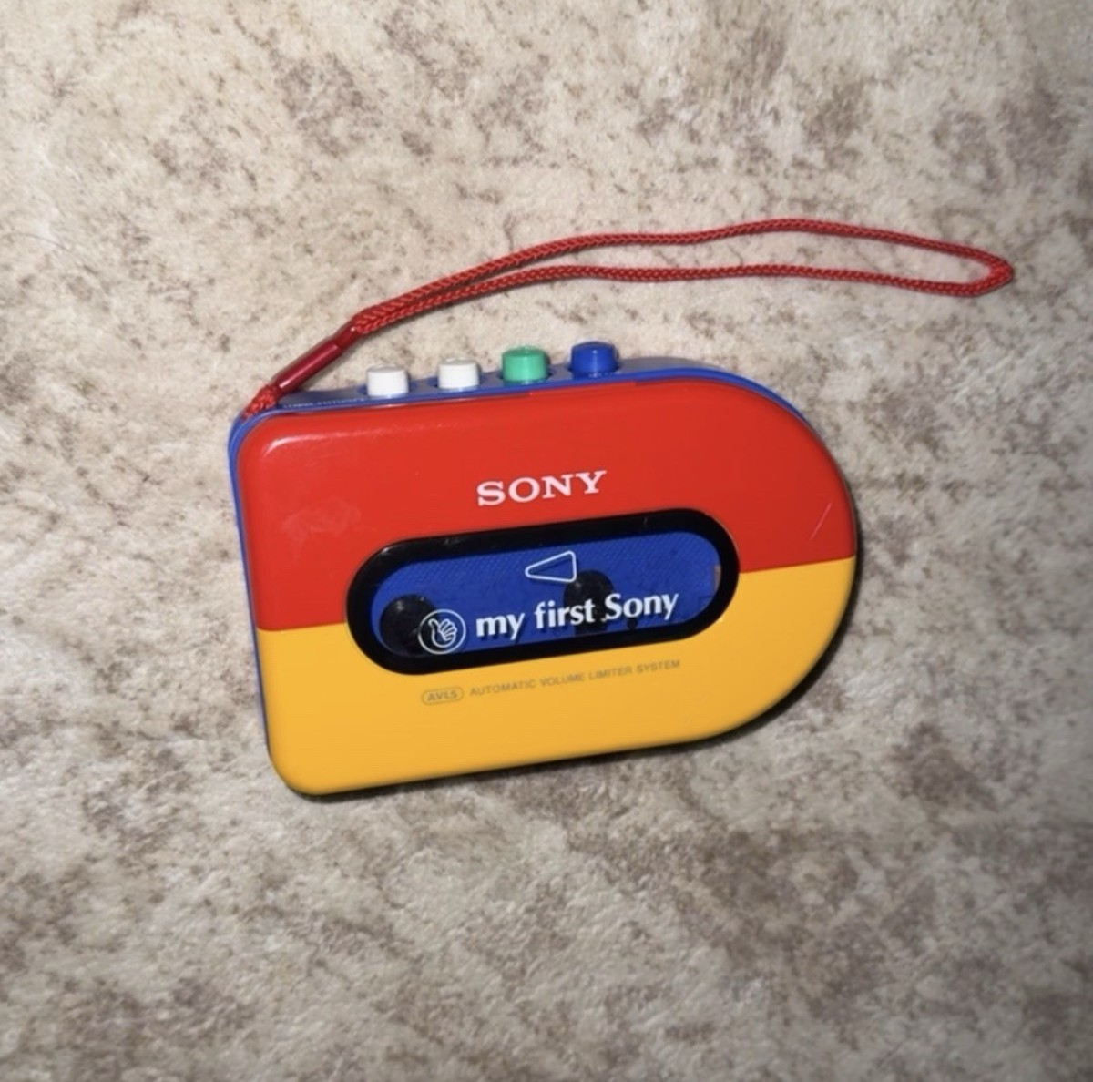 RARE Sony My First Sony Walkman Cassette Player WM-3300 Kids