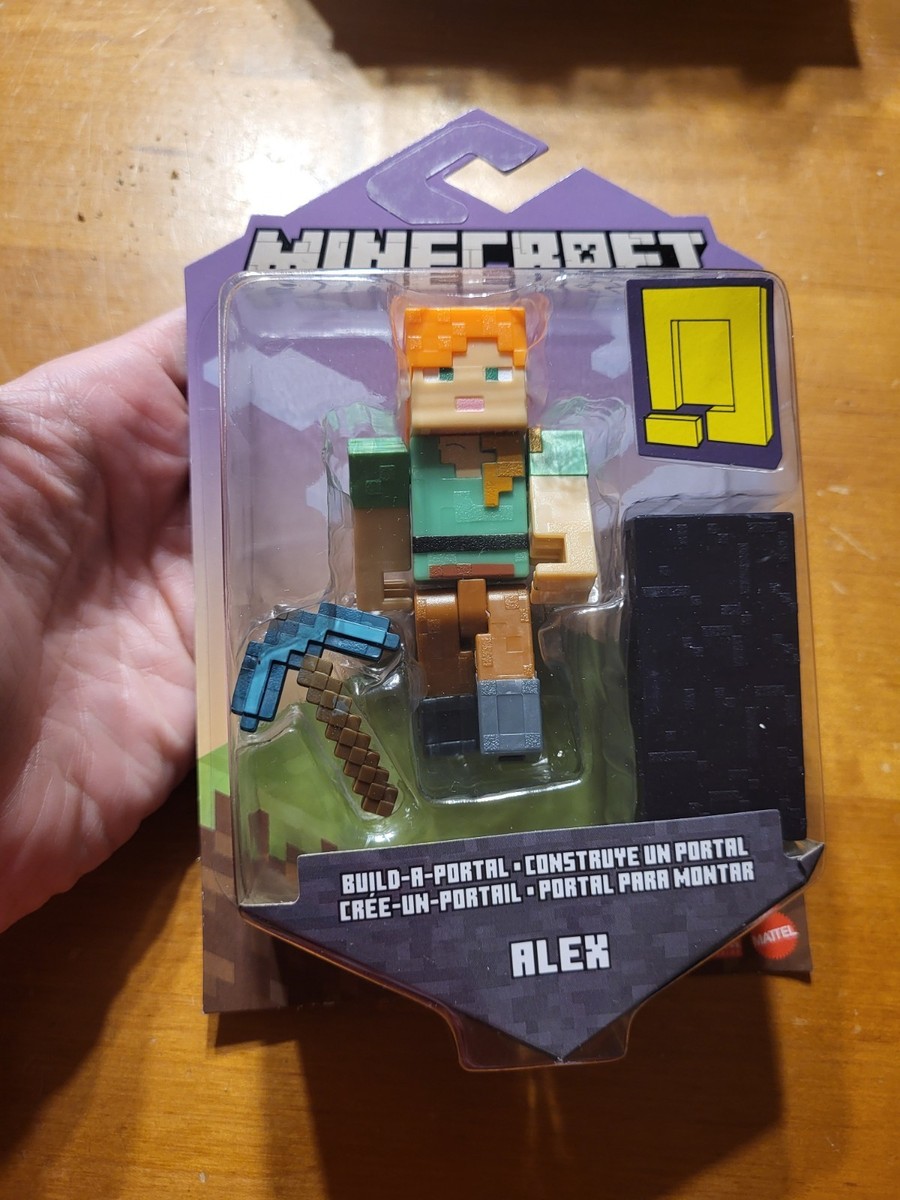 ALEX Minecraft Build A Portal Set Mattel READ | eBay
