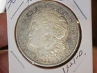 MORGAN SILVER DOLLAR 1921 D NICE AU/BU TONER BETTER DATE 90%