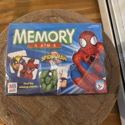 2006 Milton Bradley Marvel Spider-Man & Friends Memory Game Boys Girls NEW READ
