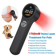 Medical Grade Cold Laser Therapy LLLT Device 24 Diodes NIR Light For Pain Relief