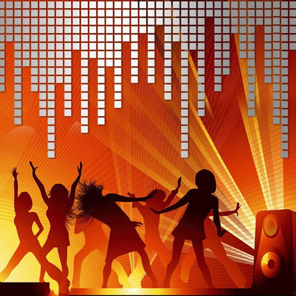 200pcs 0.8" Mini Square Acrylic Mirror Stickers Wall Tiles Decals DIY Home Decor - Image 4 of 4