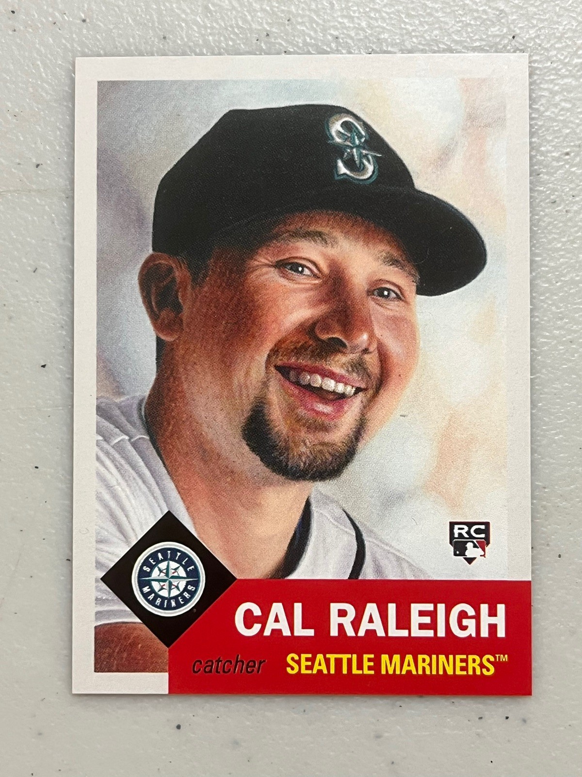 2022 Topps Living Set - Cal Raleigh #569 /2136 (RC) Seattle Mariners MVP