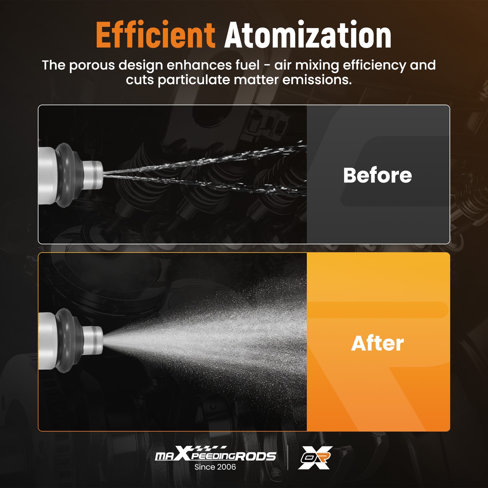 8Pcs Fuel Injectors Set for Suzuki King Quad 400 GSX-R1000 2011-2013 Kit thumbnail 5