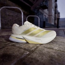 adidas Adizero Boston 13 Chalk White Gold Metallic W for sale | eBay