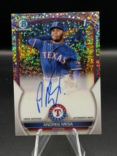 2023 Bowman #CPA-AM ANDRES MESS Chrome Prospect Auto Speckle Refractor #226/299