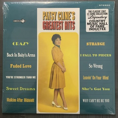 Patsy Cline Greatest Hits Vinyl LP (2016) NEW / SEALED