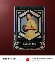 2023 UD Goodwin Black Diamond Rookie Gems Bryce Young #BDRG-BY 069/349