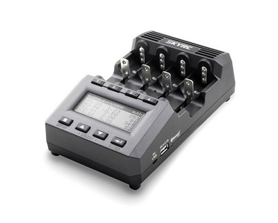 SkyRC Ladegerät und Analyzer MC3000 für 4xAA/AAA DC 4A SK100083 