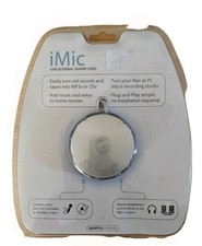 Griffin iMic USB External Sound Card. It is a universal audio adapter